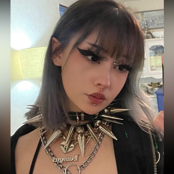 large spiked collar - Picture 5 of 6